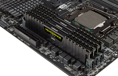  Vengeance® Lpx 64Gb (4X16Gb) Ddr4 Dram 2133Mhz C13 - Black 