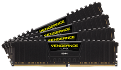  Vengeance® Lpx 32Gb (4 X 8Gb) Ddr4 Dram 3200Mhz C16 - Black 