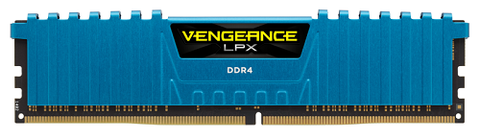 Vengeance® Lpx 16Gb (2X8Gb) Ddr4 Dram 3000Mhz C15 - Blue