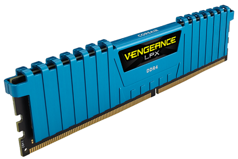 Vengeance® Lpx 16Gb (4X4Gb) Ddr4 Dram 3000Mhz C15 - Blue