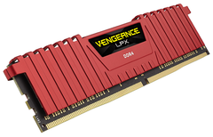  Vengeance® Lpx 32Gb (2 X 16Gb) Ddr4 Dram 3200Mhz C16 - Red 