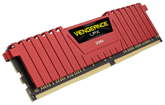  Vengeance® Lpx 32Gb (2X16Gb) Ddr4 Dram 3000Mhz C15 - Red 