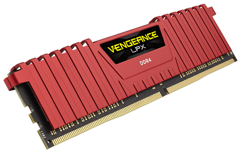 Vengeance® Lpx 4Gb (1 X 4Gb) Ddr4 Dram 2400Mhz C16 - Red
