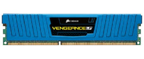 Vengeance® Low Profile Blue 4Gb Dual Channel Ddr3
