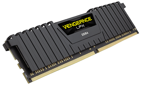 Vengeance® Lpx 16Gb (4X4Gb) Ddr4 Dram 3200Mhz C16 - Black