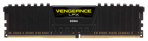 Vengeance® Lpx 64Gb (4X16Gb) Ddr4 Dram 2666Mhz C16 - Black