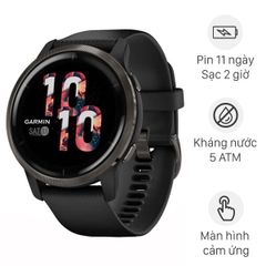  Đồng hồ thông minh Garmin Venu 2 dây silicone 