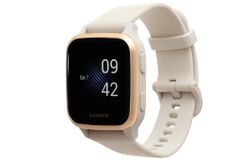  Đồng hồ thông minh Garmin Venu SQ Music dây silicone vàng 