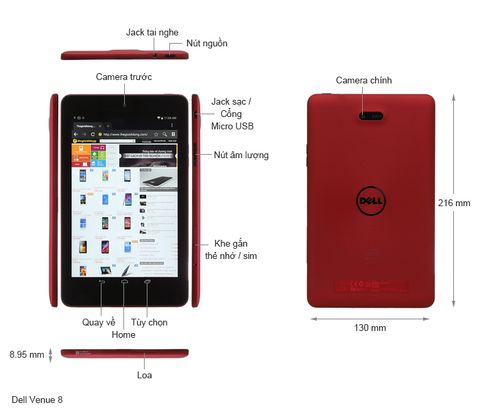 Dell Venue 3840