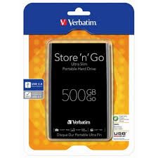 Verbatim Portable Hard Drive 1Tb Silver 53197