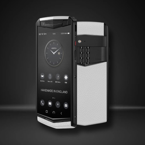 Điện Thoại Vertu Aster P Gothic Black Moon White Calf