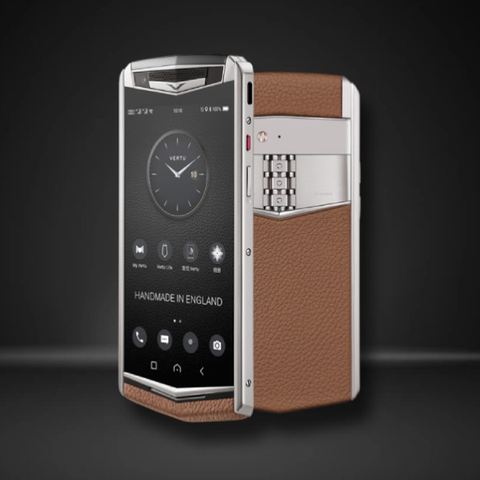 Điện Thoại Vertu Aster P Calf Jade Caramel