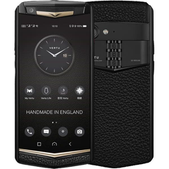  Điện Thoại Vertu Aster P Gothic Yellow Gold Pure Black Calf 