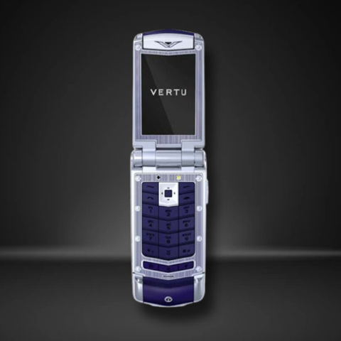 Điện Thoại Vertu Constellation Ayxta Sapphire Keys Night Blue Limited