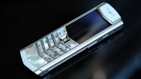 Vertu Alligator Ladies Mother Of Pearl