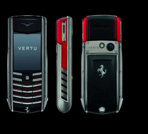 Vertu Ascent Ti Ferrari Rosso