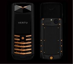  Vertu Ascent X Black Knurl Red Gold Mixed Metals 