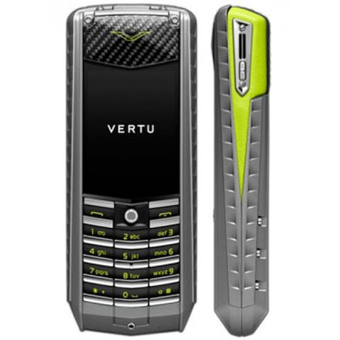 Vertu Ascent X Titanium Carbon Fibre Black And Green