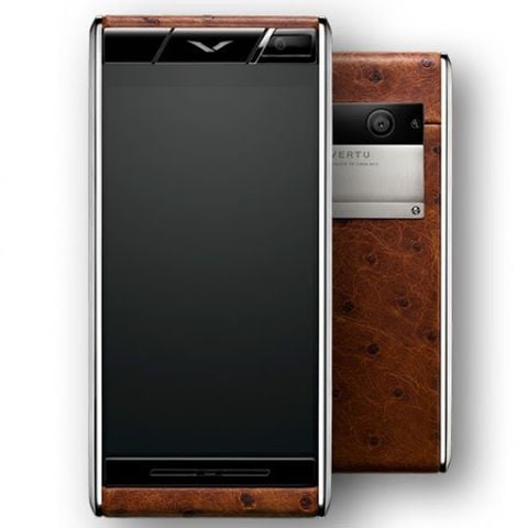 Vertu Aster Cognac Ostrich 2016