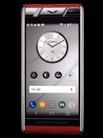 Vertu Aster Diamonds Red Alligator 2016