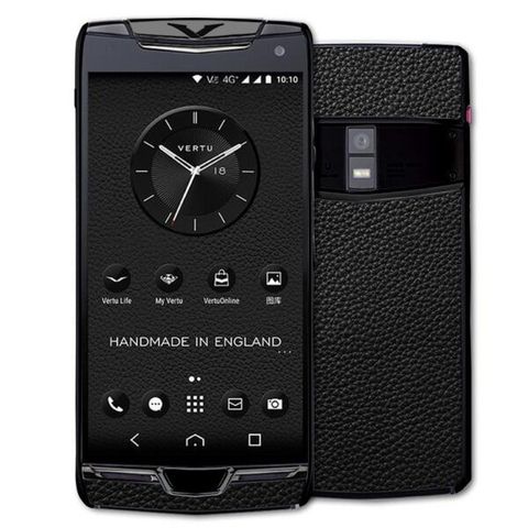 Vertu Constellation Black Calf