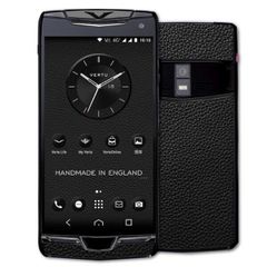  Vertu Constellation Black Calf 