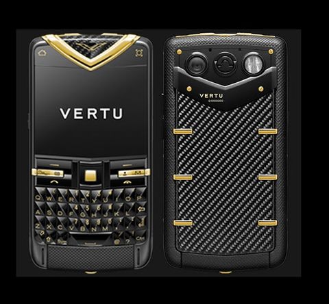 Vertu Constellation Quest Carbon Mix Metal Yellow Gold