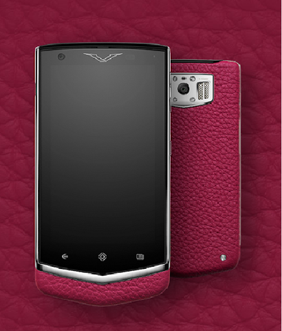 Vertu Constellation Raspberry Calf