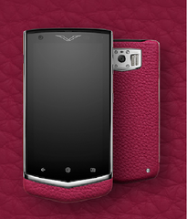 Vertu Constellation Raspberry Calf 