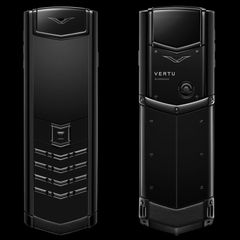  Vertu Signature Black Dlc Stainless Ceramic 