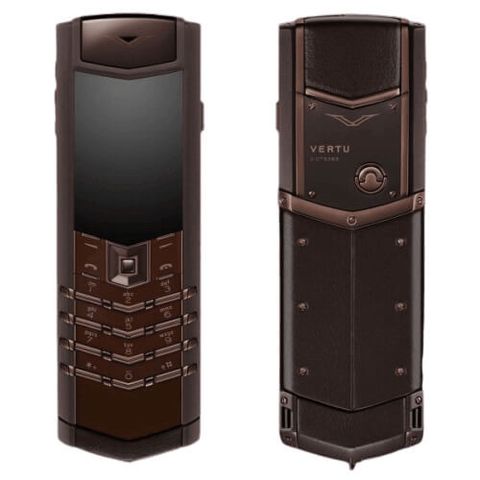 Vertu Signature Design Pure Chocolate Red Gold
