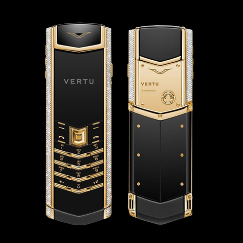 Vertu Signature S Yellow Gold Diamond