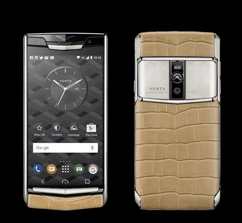 Vertu Signature Touch Almond Alligator 2016