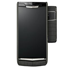  Vertu Signature Touch Clous De Paris Alligator 