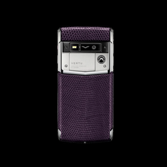  Vertu Signature Touch Damson Lizard 