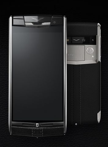 Vertu Signature Touch Jet Calf Leather