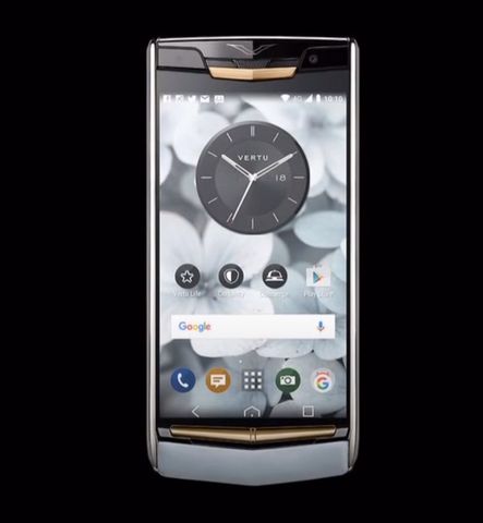 Vertu Signature Touch Sky Blue 2016