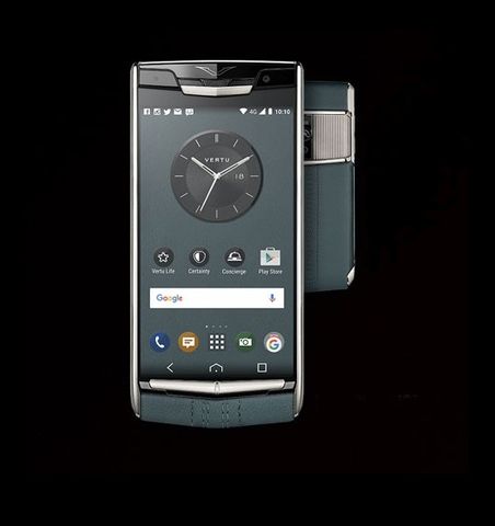 Vertu Signature Touch Teal Fluted 2016