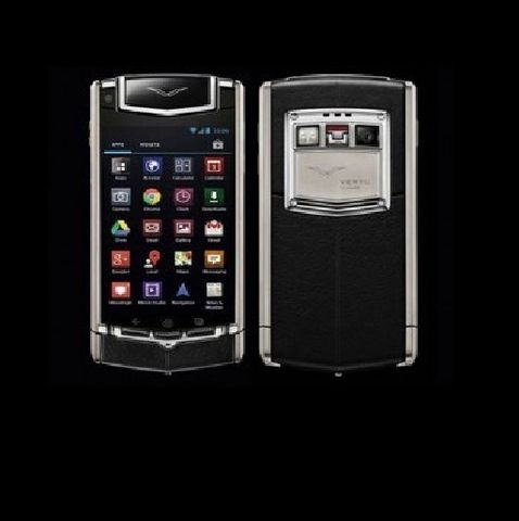 Vertu Ti Polished Black Ceramic
