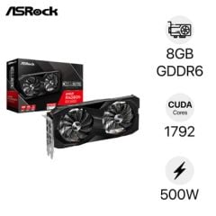  VGA Asrock AMD Radeon RX 6600 Challenger D 8GB (RX6600 CLD 8G) 