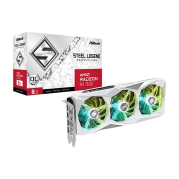 Card màn hình ASRock Radeon RX 7600 Steel Legend 8GB OC GDDR6