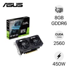  VGA Asus Dual Geforce RTX 3050 OC 8GB DUAL-RTX3050-O8G-V2 