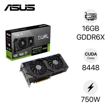 VGA Asus Dual Geforce RTX 4070 Ti Super OC 16GB DUAL-RTX4070TIS-O16G