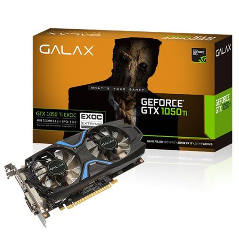 Galax GTX 1050 Ti EXOC 4GB 2 Fan