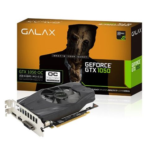 VGA Galax GTX 1050 OC 2GB 1 Fan