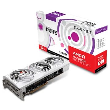 Card màn hình SAPPHIRE Radeon RX 7700XT PURE Gaming OC 12GB GDDR6