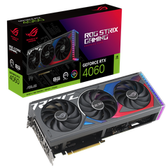  VGA Asus Rog Strix Geforce Rtx 4060 Oc Edition 8gb Gddr6 
