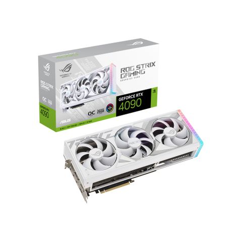 VGA Asus Rog Strix Geforce Rtx 4090 Oc White Edition 24gb