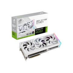  VGA Asus Rog Strix Geforce Rtx 4090 Oc White Edition 24gb 