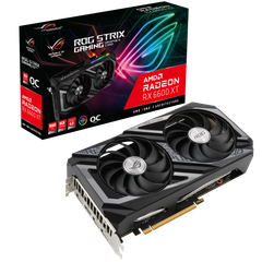  Vga Asus Rog Strix Radeon Rx 6600 Xt Oc Edition 8gb Gddr6 